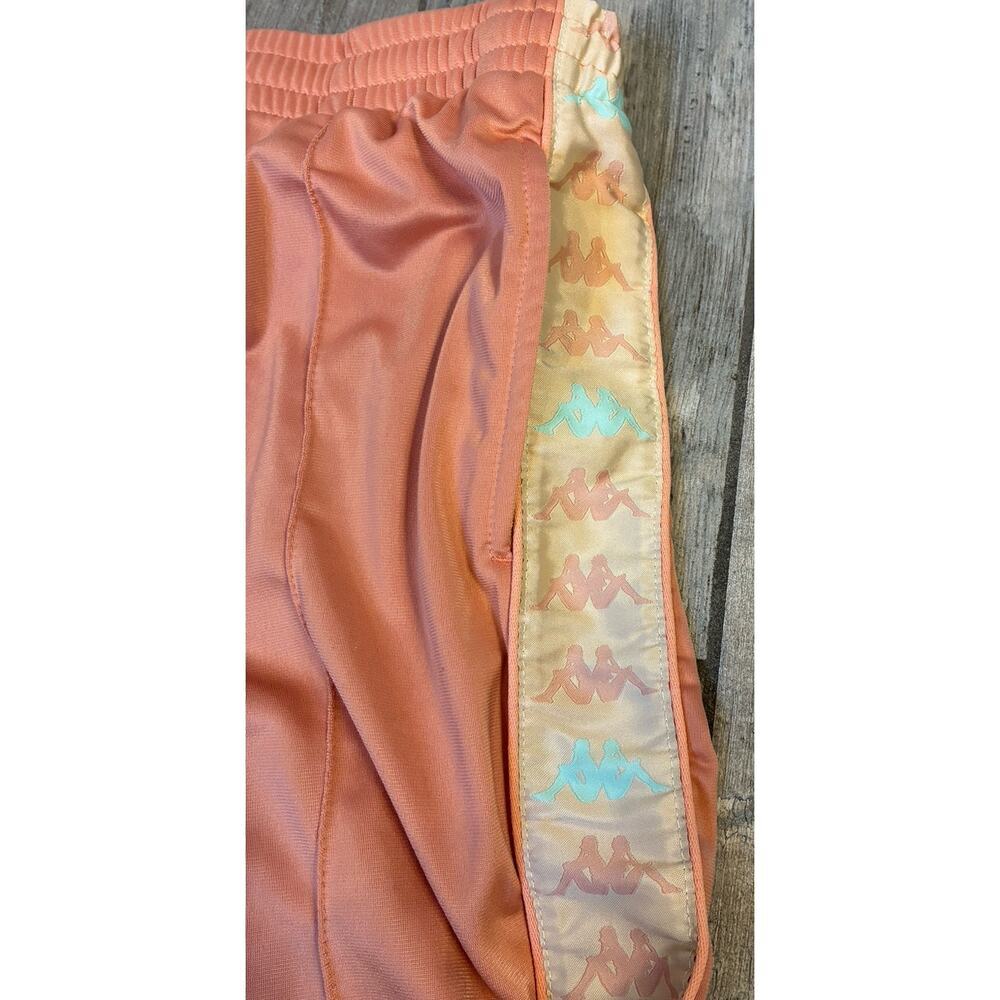 Kappa Pink Peach 222 Banda Jogger Track Pants Women’s Size Small - Picture 4 of 11